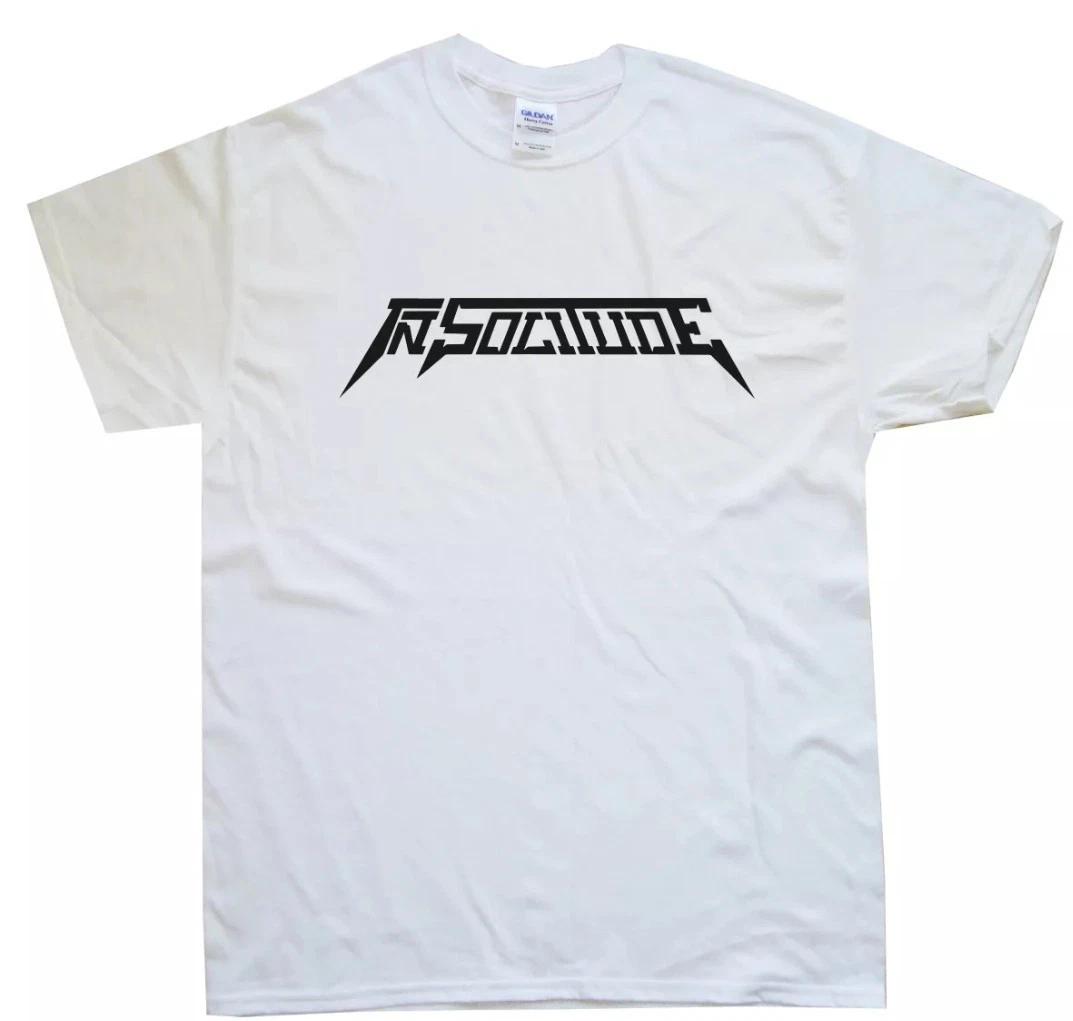 IN SOLITUDE new T-SHIRT sizes S M L XL XXL colours Black, White XXL