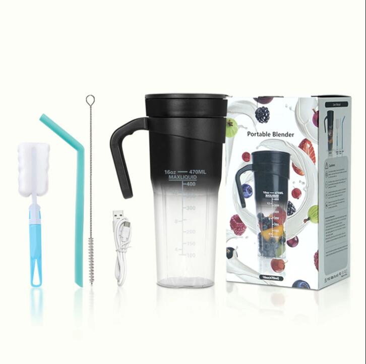 1pc Portable Juicer, Mini Blender, Mini Ice Crusher, Easy To Clean, Suitable for Travel, Fresh Juice, Kitchen Supplies, Kitchen