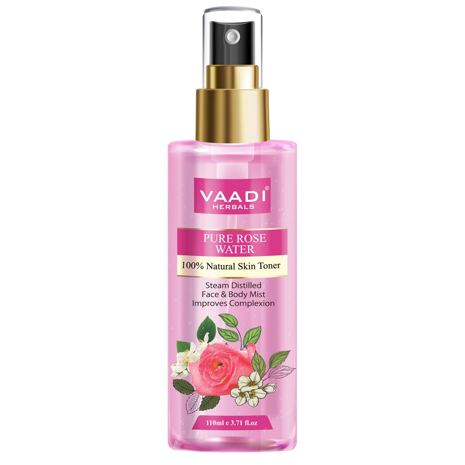 Rose Water - 100% Natural & Pure (110 ml)