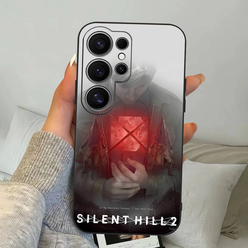 

Чехол для телефона Хоррор Игры S-Silent H-Hill Для Samsung S 24 Fe 25 Ultra Plus 20 Lite 21 30 22 23 24 22 Ultra 5G Fundas Samsung S21Ultra