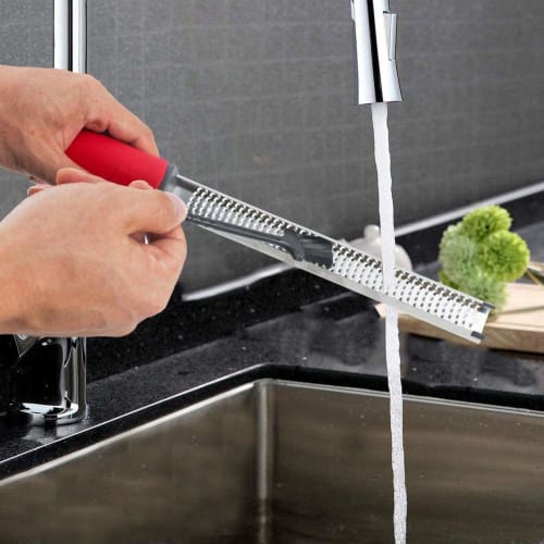 Recommended by Professional Chefs: Grater, Cheese Grater, Grates Cheese, Parmesan, Ginger, Garlic, Zester Grater (Red)