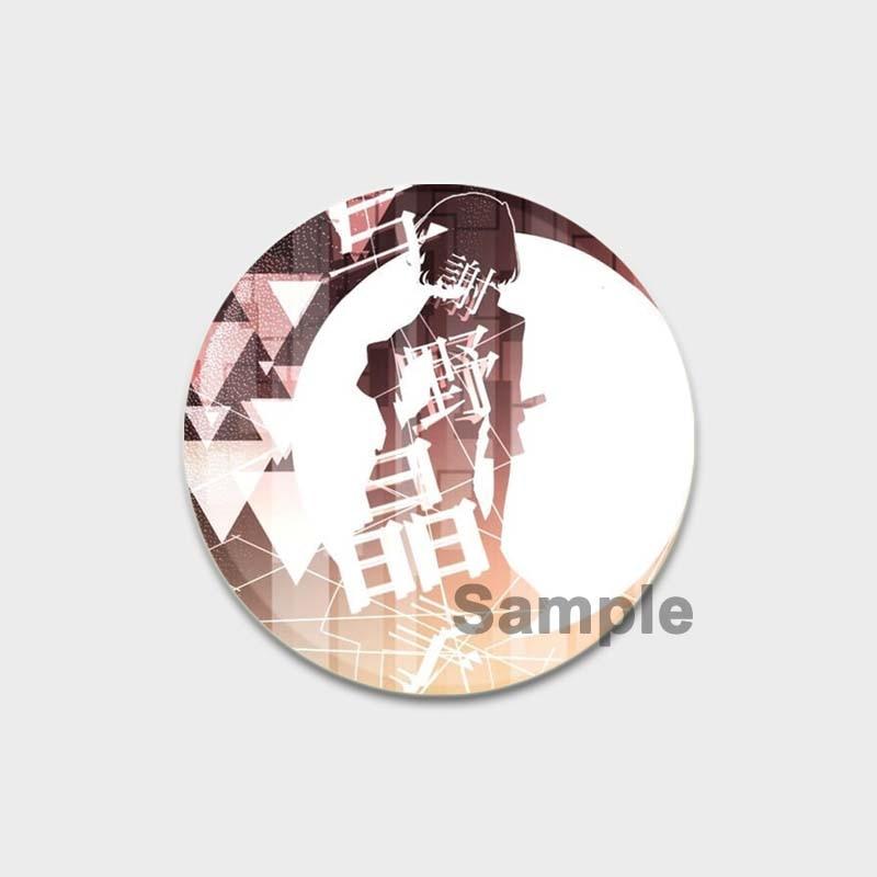 58MM 58mm Anime Bungo Toulaví psi Cosplay Odznak Roztomilá brož Nakajima Atsushi Kolekce Dazai Osamu Smaltované špendlíky na oblečení do batohu