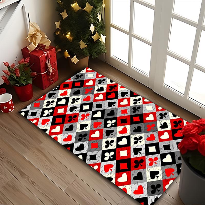 1pc JOKER Printed Chair Rug for Home Office Use, Living Room Kitchen Game Room Area Carpet