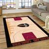 3D America Basketball Court Team Customized Rug Carpet for Living Room Bedroom Decor,Non-slip Decoration for Sofa Doormat Gift