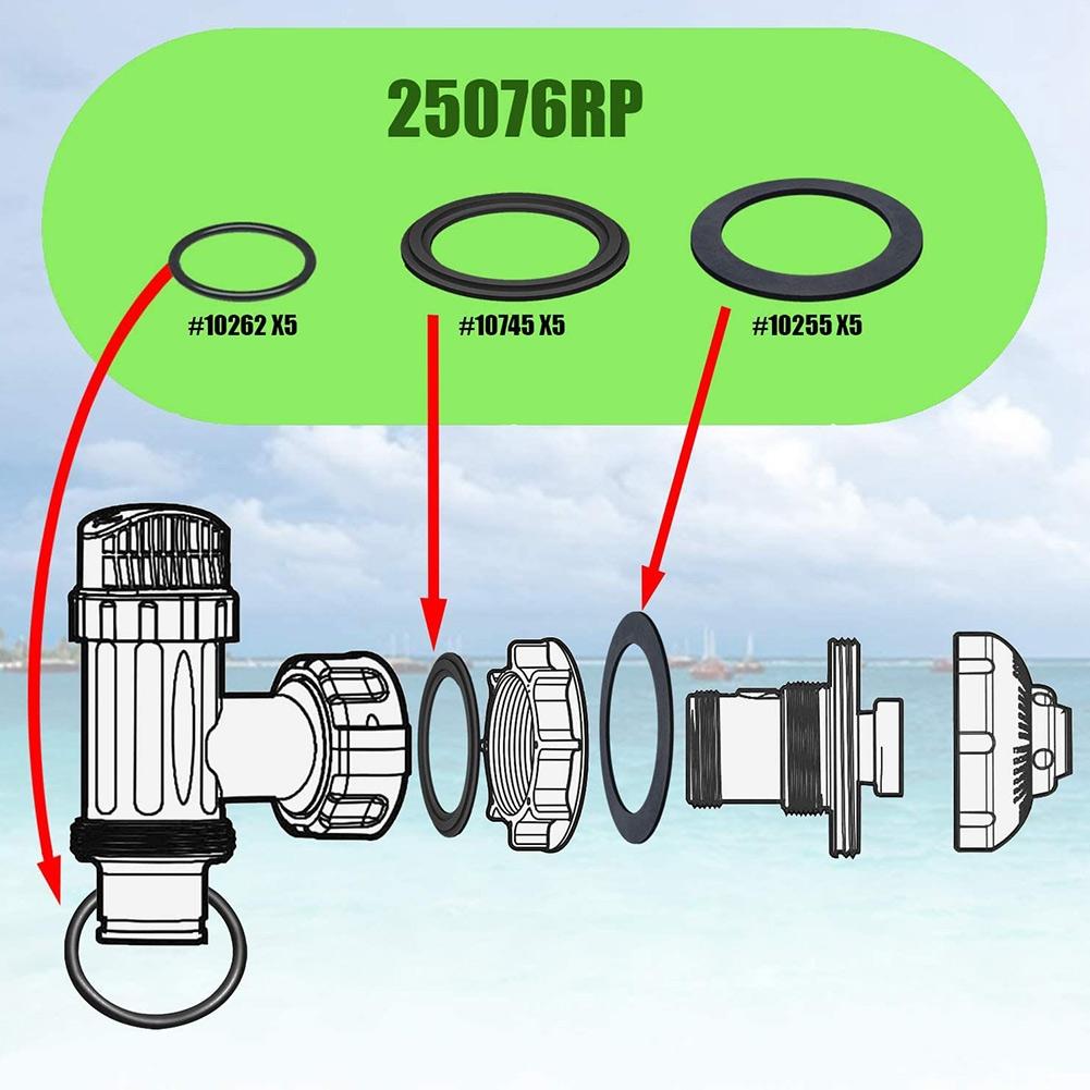 Accesorii O-ring Cauciuc 2 O-ringuri Medii 2 O-ringuri Mici