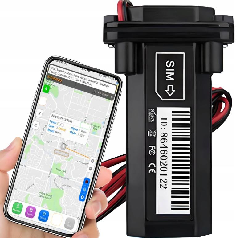 GPS locator for car vehicle motorcycle monitoring SIM tracker