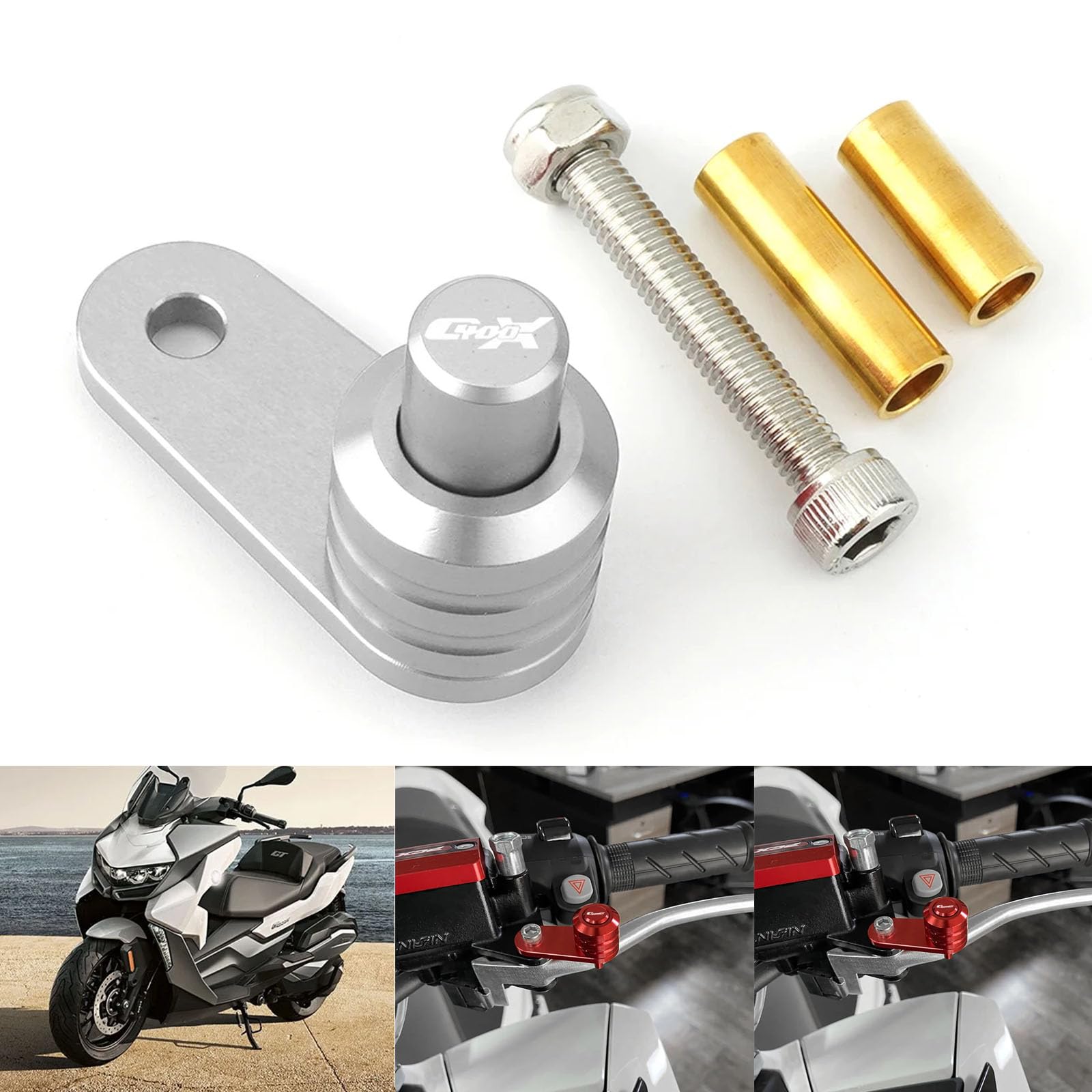 

DOMOPAY ДЛЯ C400GT C400X (2020-2023 2024 2025) Подходит для рычага тормоза мотоцикла, кнопки переключателя парковки, полуавтоматической вспомогательной блокировки, аксессуаров для мотоцикла