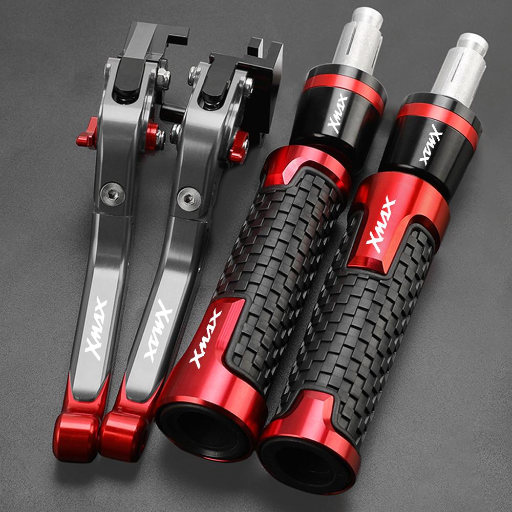 Für YAMAHA XMAX 125 200 300 400 X MAX X-MAX 2022 2023 Motorrad Zubehör Einstellbare Bremse Kupplung Hebel griff Grip