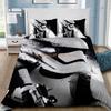 Cartoon W-Wars S-Stars Bedding Set For Children And Adults,3D Printing Duvet Cover Pillowcase Queen King Quilt Cover Suitable