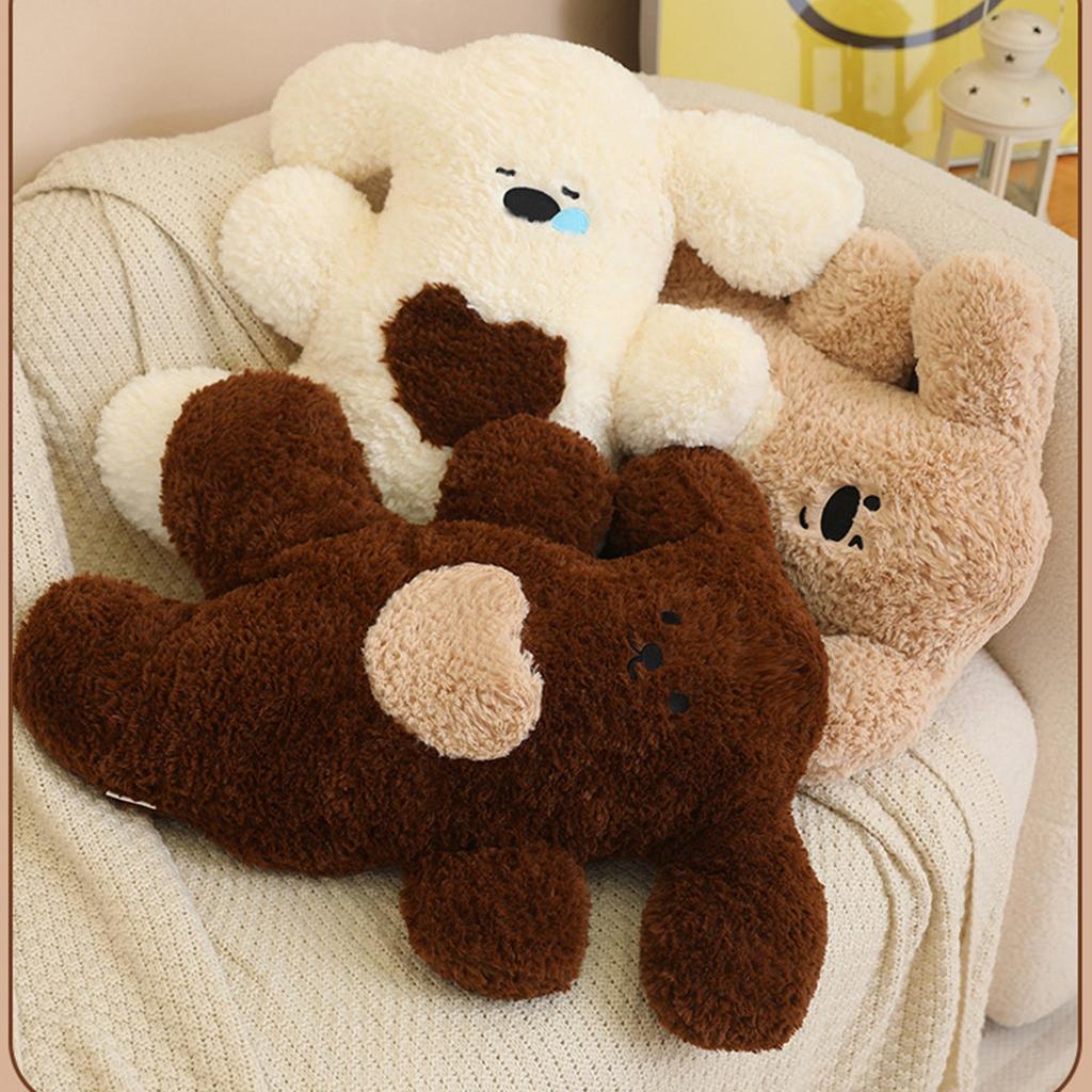 Cute Happy Puppy Pillow Sofa Cushion Bedroom Decorative Pillow Seat Back Cushion Bed Sleeping Small Pillow