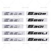 Suitable for BMW new car badge 320i 520Li 730Li 760Li displacement tail label car sticker emblem
