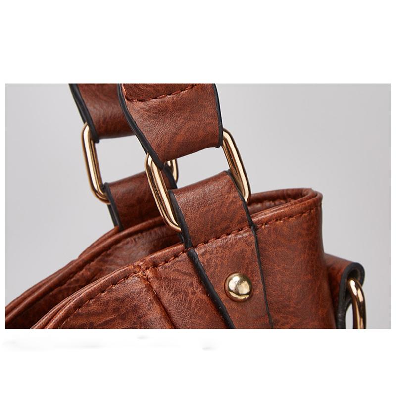 Fashion Women's Soft Leather Large-capacity Shoulder Handbags Hobo Bags Tote Bag