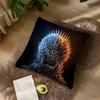 Tv Logo G-Gamees Of Cool Cushion Cover Living Room Headboard Office T-Thrones Cushion Bedroom Cushion Sofa Nap Time Pillow Case