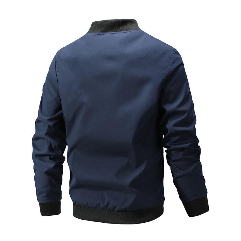 Lässige Herren-Frühlingsjacke – Jugend-Oberbekleidung für einen modernen Look