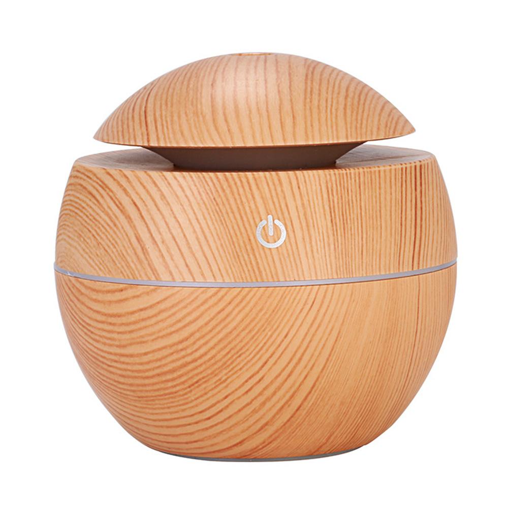 1PC Luftbefeuchter Elektrischer Luftaroma-Diffusor Holz Ultraschall-Luftbefeuchter Ätherisches Öl Aromatherapie Kühlen Nebel Maker für Schlafzimmer
