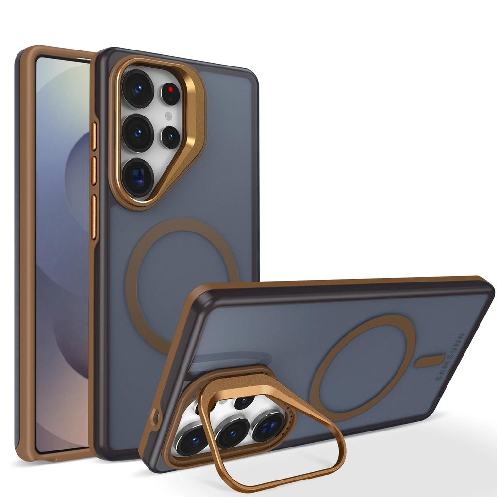 Lens Holder Magnetic for Magsafe Phone Case for Samsung Galaxy S26 S25 Ultra S24 S23 S22 Plus  A07 A17 A26 A06 A16 A36 A56 Cover