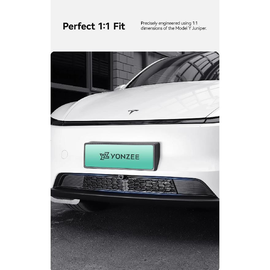 YZ Car Anti-insect Front Mesh Grille Mesh for Tesla Model Y/YL Juniper 25-26 Air Inlet Vent Cover Grille Guards Protector Cover