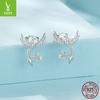 Confident Charm Phoenix Silver Stud Earrings Women, Elegant Temperament S925 Silver Stud Earrings