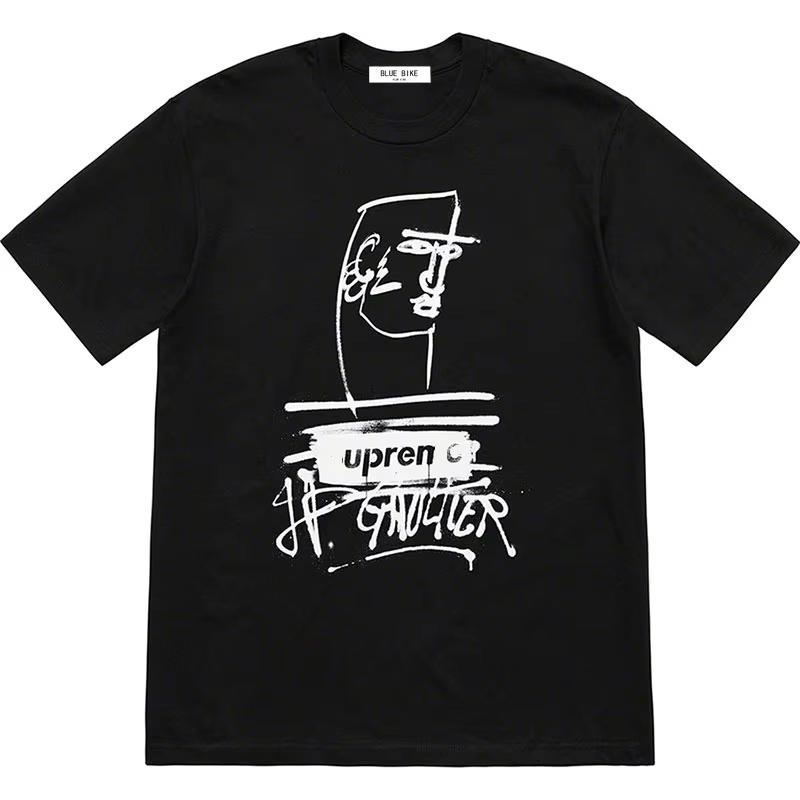 T-shirt con stampa scultura Cupido Estate e Autunno 2025, top sportivo ampio e casual a maniche corte da uomo e da donna