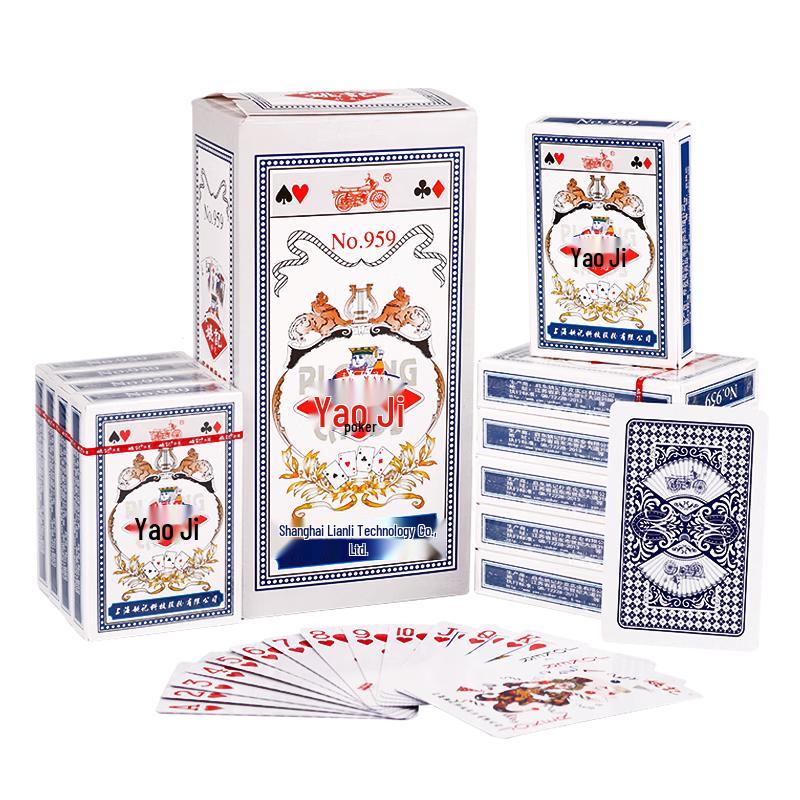 

Yaoji Durable Paper Playing Cards (50-Deck Pack)