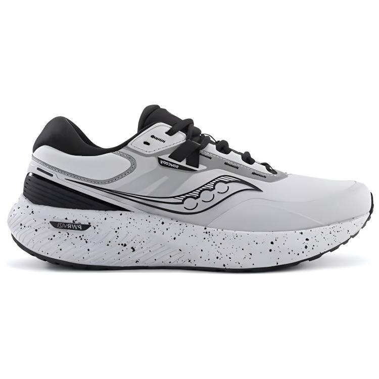 SAUCONY Surge 1 Comfortable Daily Slip-Resistant Wear-Resistant Low-Top Casual Running Shoes Unisex Sneaker Gray Black S28182-2