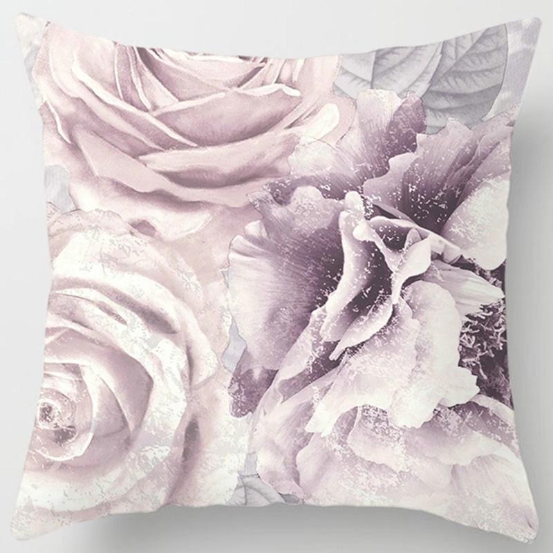 

Серия «Роза» Квадратная наволочка Подушка Домашнее украшение Автомобиль Спальня Диван Чехол для подушки (45см * 45см) 16x16Inch