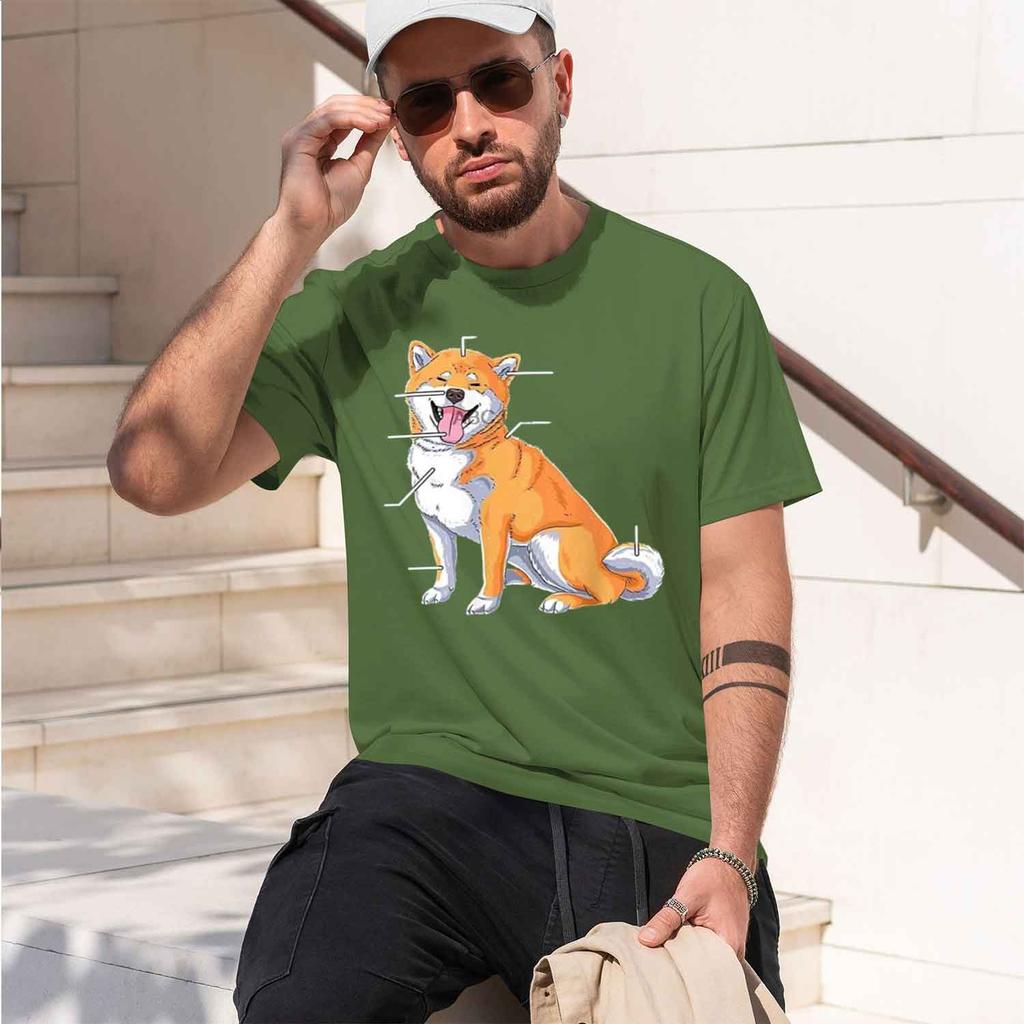 Funny Anatomy Shiba Inu G Lover Gift Tshirt Unisex Tshirt Funny Tees D Streetwear Harajuku Clothes Oneck T Shirt 2026 New Model