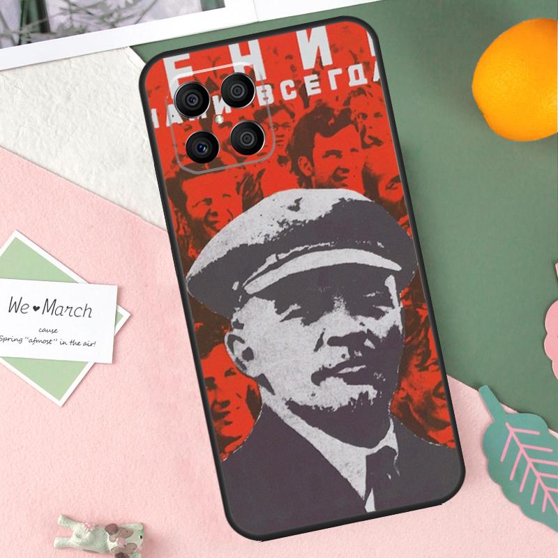 lenin Soviet Union flag Case For Honor X9b X8b X9a X8a X8 X9 X9c 50 70 90 Lite Honor 200 Pro Magic 7 5 6 Lite Cover