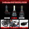 9006/HB4 Headlight 9005/HB3 H1 H7 H11/H8 LED Bulbs H4 H13 Hi/Lo Beam Headlights 27000LM +800% Brightness No Dark Spot 2Pack