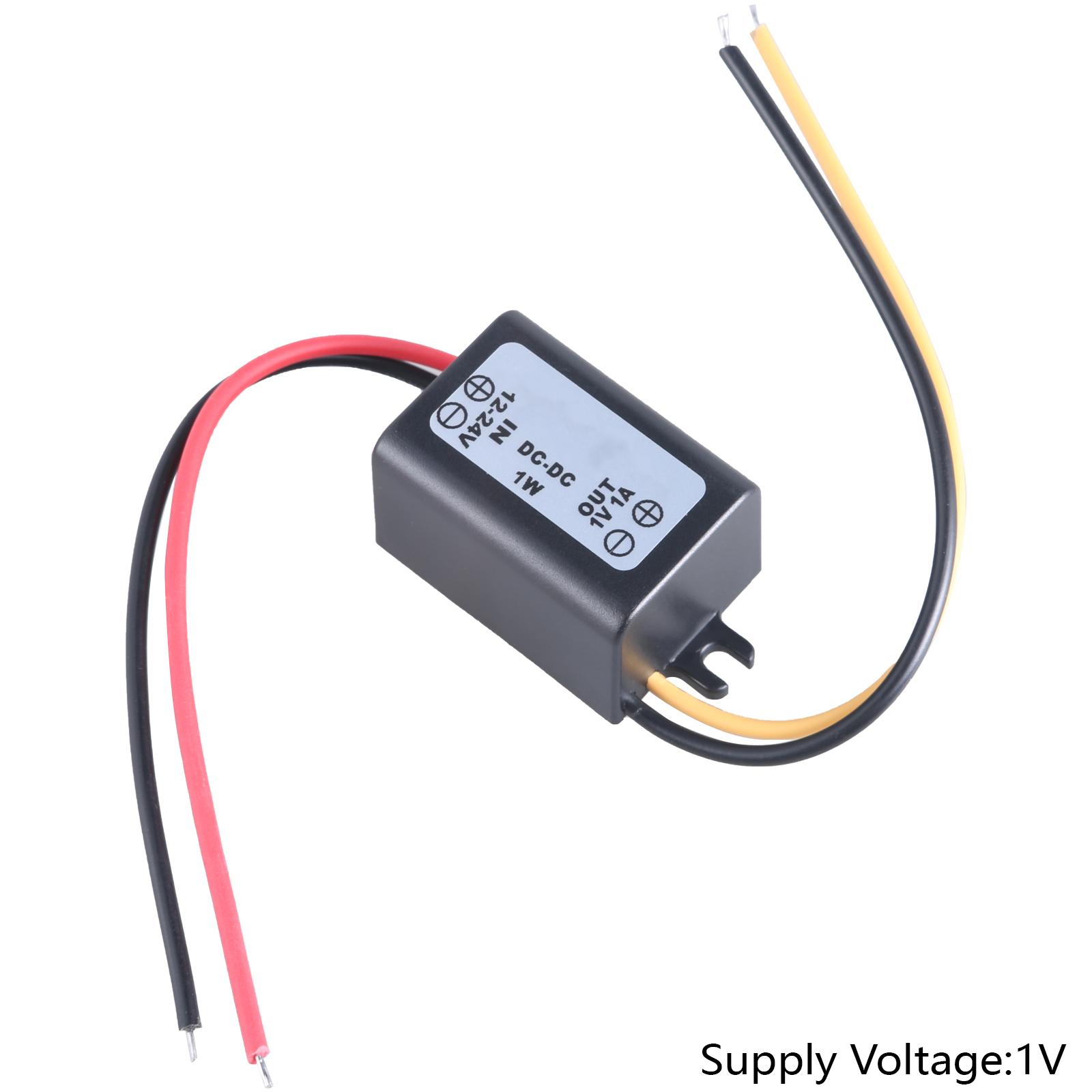

Водонепроницаемый понижающий преобразователь 12 В, 24 В в 1/2/7/8/10 В, 1 А, модуль преобразователя питания для автомобильного светодиодного дисплея, двигателя 1V