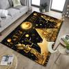 Ancient Egyptian Pharaoh Office Rug Chair Mat, Game Carpet, Suitable for Front Door, Bedroom, Living Room, Desk, Holiday Gift