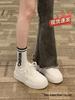 Dam 2025 Ny Stil Tjocka Vita Sneakers - Mångsidiga Casual Höstskor