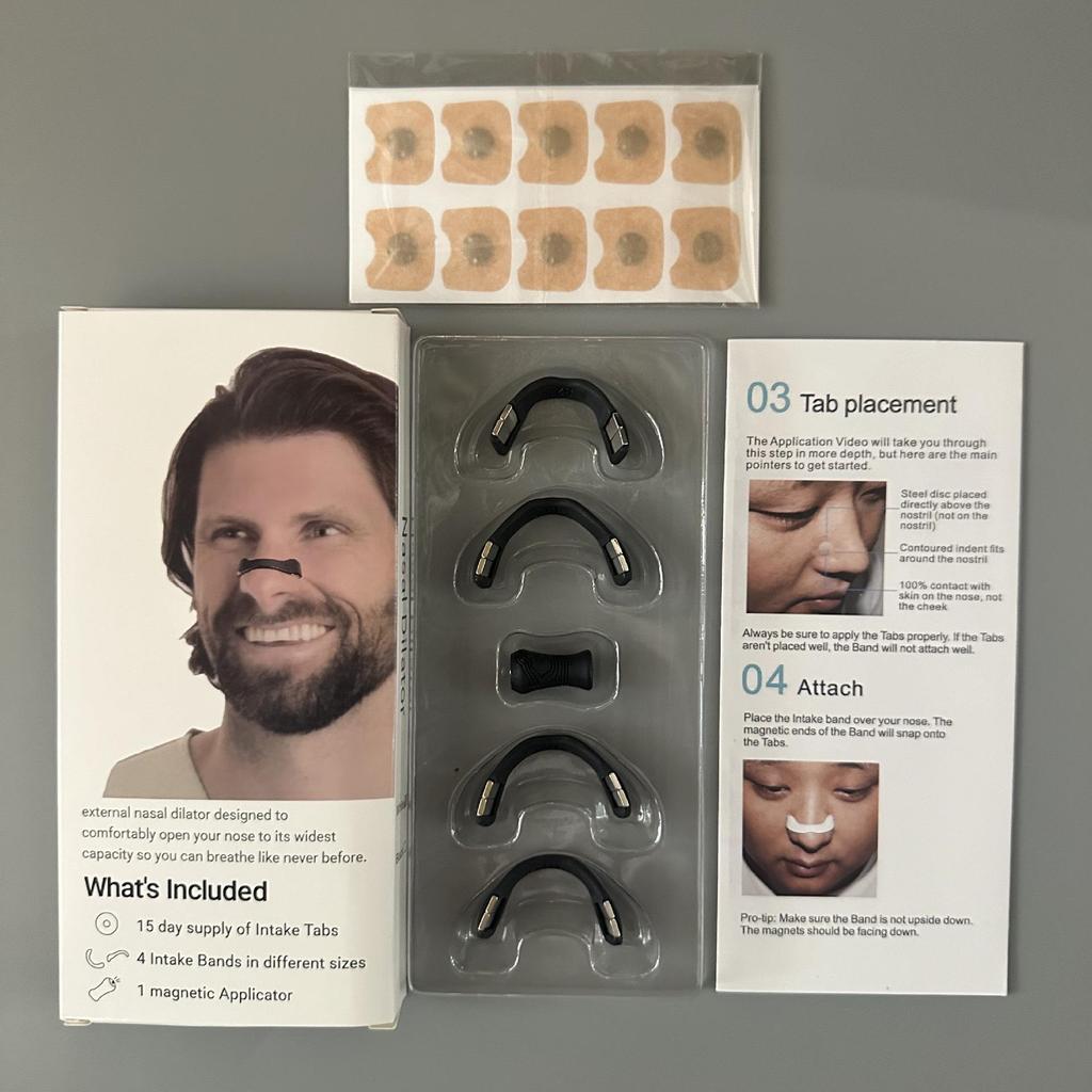 Magnetic Nasal Breathing Dilator for Anti-Snoring & Exercise Ventilation Care