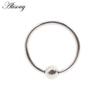 Alisouy 1st G23 Titanium Captive Hoop BCR Ögonbryn Tragus Stängning Bar Läppar Näsringar Öronsegment Piercing Kroppssmycken