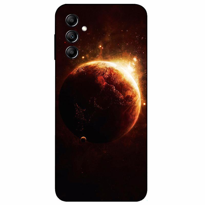 

For Samsung M15 M55 M 55 Case Funda Phone Cases Back Cover For Samsung Galaxy M55 5G Case Soft Silicone Cover Black Bumper TPU Galaxy M55