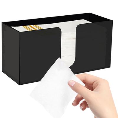 Dispensador de Toallas de Papel de Encimera Dispensador de Servilletas Plegadas Dispensador de Pañuelos Simple Contenedor de Almacenamiento de Toallas de Papel para Comedor