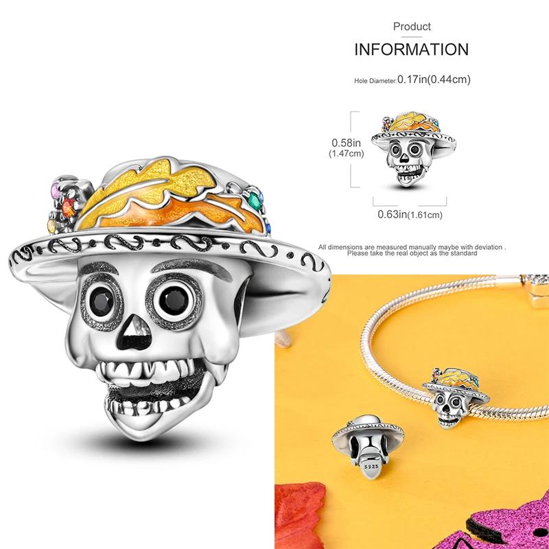 Christmas Charms Copper Elk Santa Claus Bead Snowflake Bell Snowman Charm Fit Original Bracelet Diy Jewelry