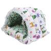 Cotton Fabric White Christmas Pet Hamster Warm Hammock Hanging Tent Nest for Sugar Glider Squirrel Chinchilla Rabbit