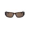 Balenciaga New Logo Series Narrow Shape Rectangle Sunglasses Unisex Sunglasses Tortoise BB0368SK-002