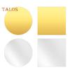10/15/20/25/30CM Round Square Acrylic Mirror Wedding Party Table Centerpiece Mirror Tray Shatterproof Living Room Bedroom Bathroom Wall Decoration