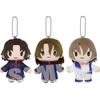 Fafner In the Azure THE BEYOND Chapter 4 Plush Mascot Keychain Set of 3 B [Movic] (Ikki Makabe/Koyo Kasugai/Misao Raishu)