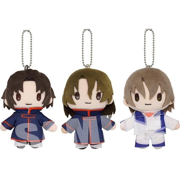 

Fafner in the Azure THE BEYOND Chapter 4 Plush Mascot Keychain Set of 3 B [Movic] (Ikki Makabe/Koyo Kasugai/Misao Raishu)