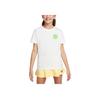 Sportswear T-Shirt SS25 Comfortable Soft Fashion Versatile Short Sleeve Kids Tops White HQ3234100