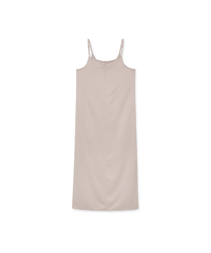 IOLO Satin Slip Dress_Beige