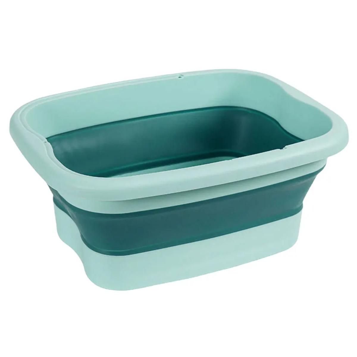 

JOYBLISS Portable Footbath Massage Bucket Easy To Store Foot Soaking Bath Tub Folding Basin for Relaxing and Pain Relief