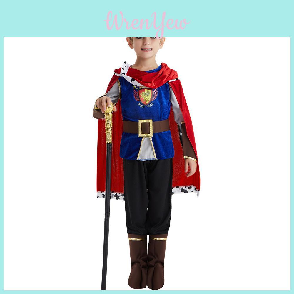 Stylish Arab Prince Costume For Boys Perfect For Halloween Parties And Stage Performances