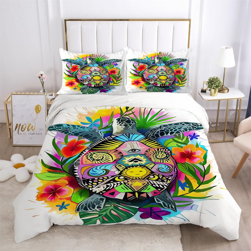 Quilt Cover Set Eye Butterfly Home Bedclothes Quilt Comforter Cover Set Pillowcase