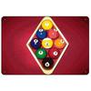 Billiards Metal Tin Signs Snooker Wall Art Posters Plaque Sign Vintage Iron Painting Decoration for Home Cafe Game Room Club Bar