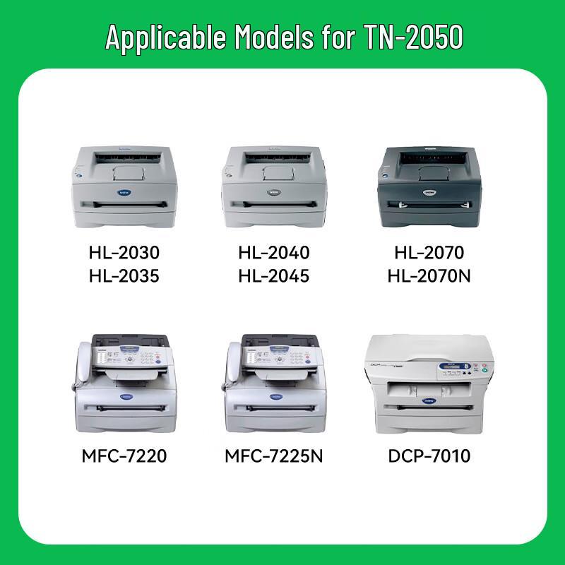 Compatible Brother TN2050 Black Toner Cartridge