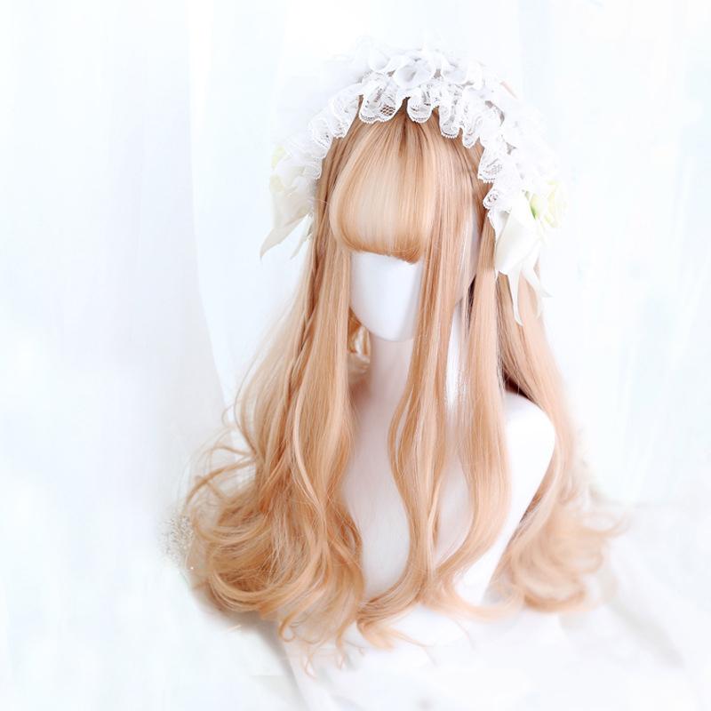 

Bybrana Длинные волнистые парики с челкой Косплей Вечеринка Термостойкие синтетические парики для волос для чернокожих женщин Афро